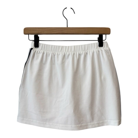 Varley Mid Rise Skort 13” 4 Way Stretch Wrap Front Ladder Stripe Varsity Blue XS - Picture 13 of 16